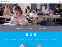 Tablet Screenshot of gatewayschool.org